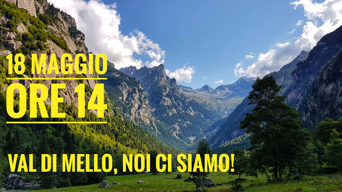 Movimento contro sentiero disabili in Val di Mello