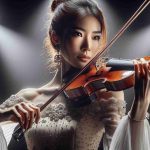 Altas Espirais: A violinista Chisako Takashima brilha com adoração por Terauchi Satoshi