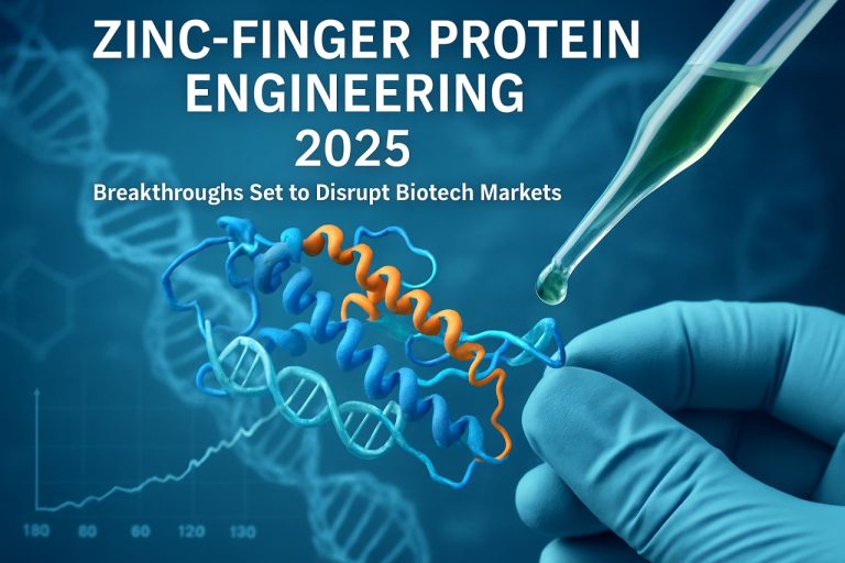Engenharia de Proteínas de Dedos de Zinco 2025: Avanços que Prometem Revolucionar os Mercados de Biotecnologia até 2030