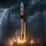SpaceX Battles Relentless Storms to Launch SiriusXM’s Powerful New Satellite—Here’s Why It Matters